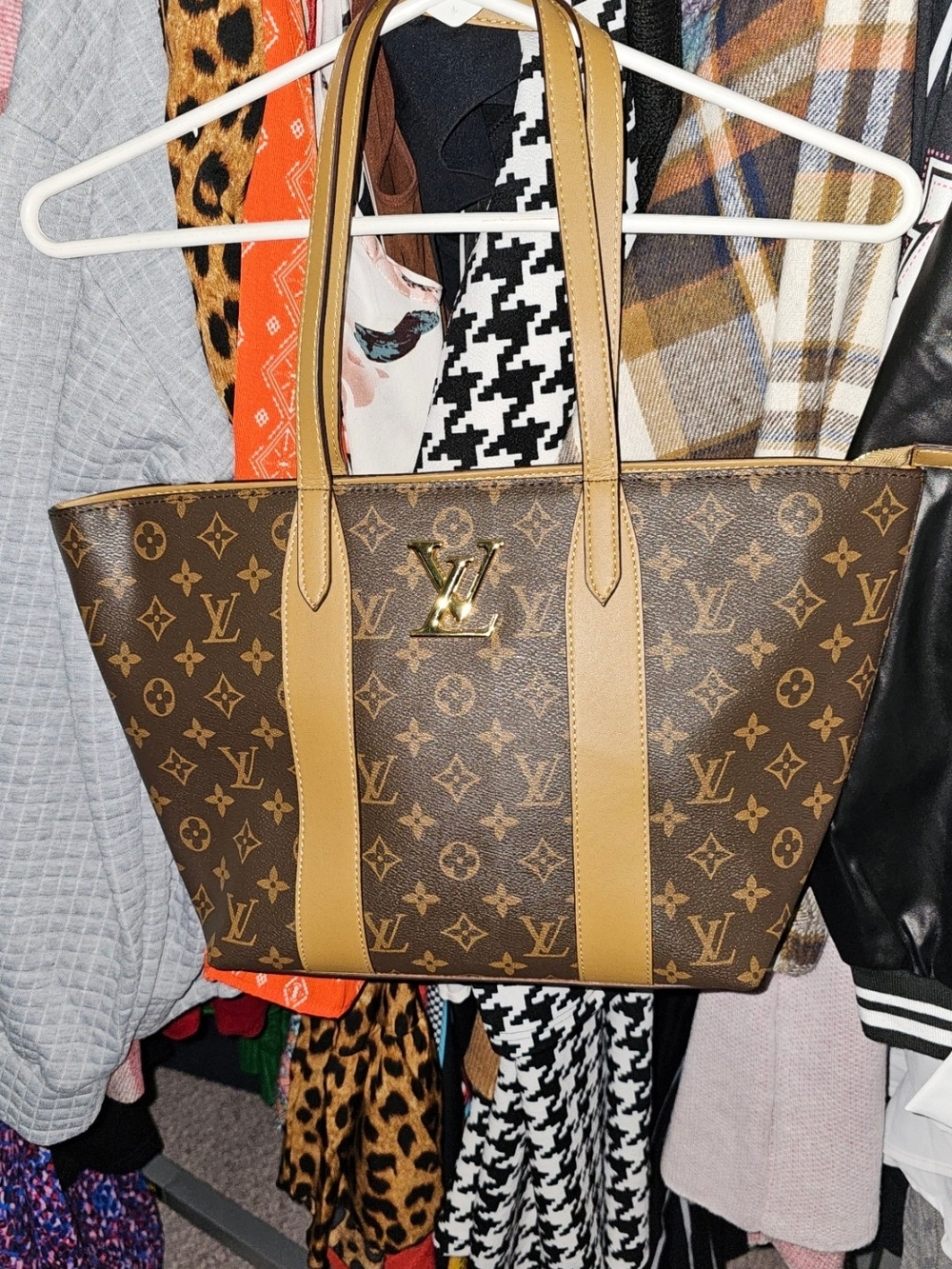 Louis Vuitton Tote Bag Upcycled